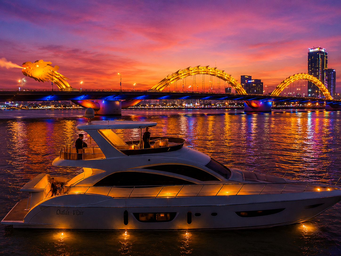 다낭 야경 요트 투어 (Danang River Night Yacht Tour) 이미지 1