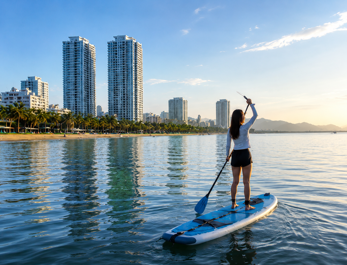 다낭 미케비치 패들보드 일출 투어 + 한국인 강사 (Sunrise Paddleboarding at My Khe Beach) 이미지 5