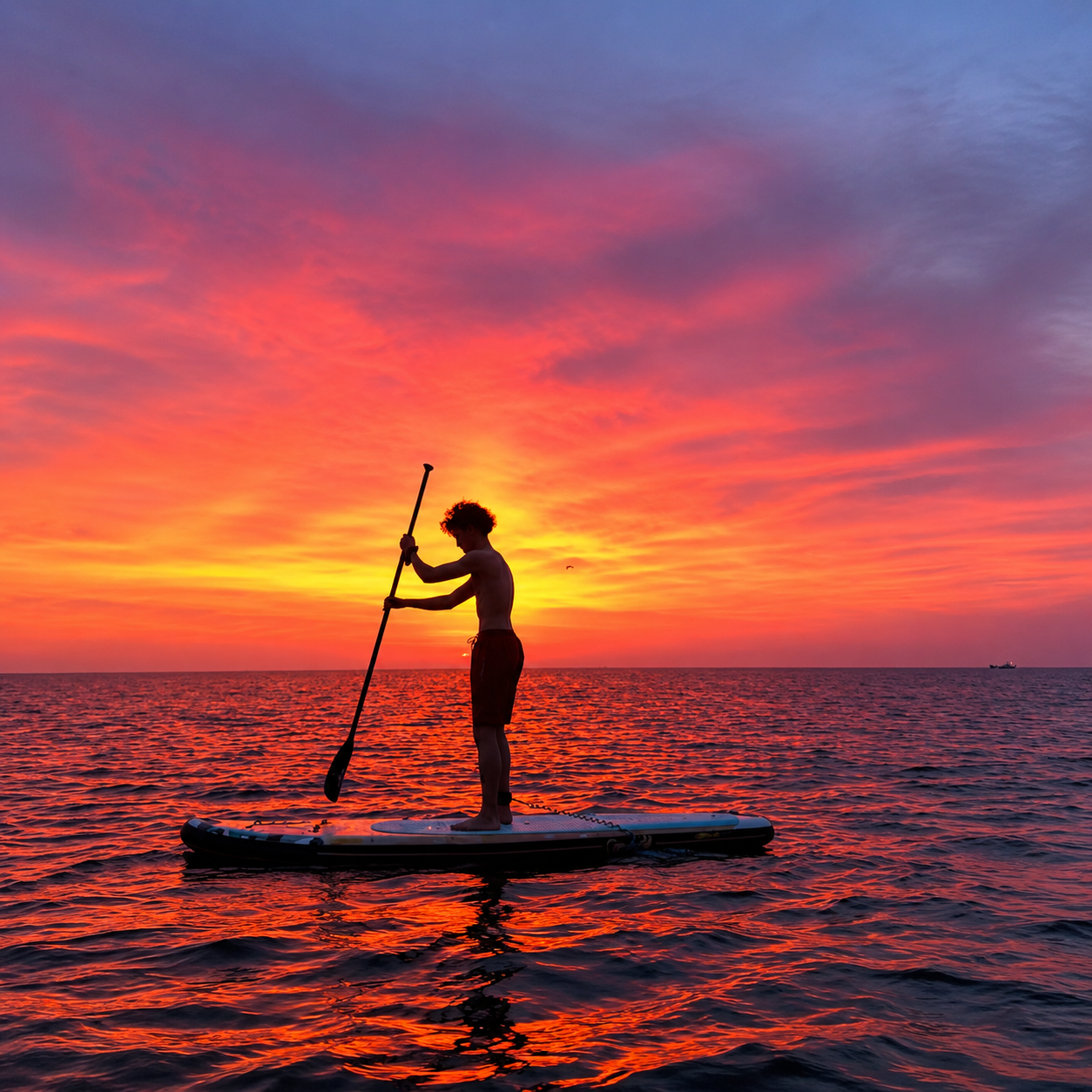 다낭 미케비치 패들보드 일출 투어 + 한국인 강사 (Sunrise Paddleboarding at My Khe Beach) 이미지 7