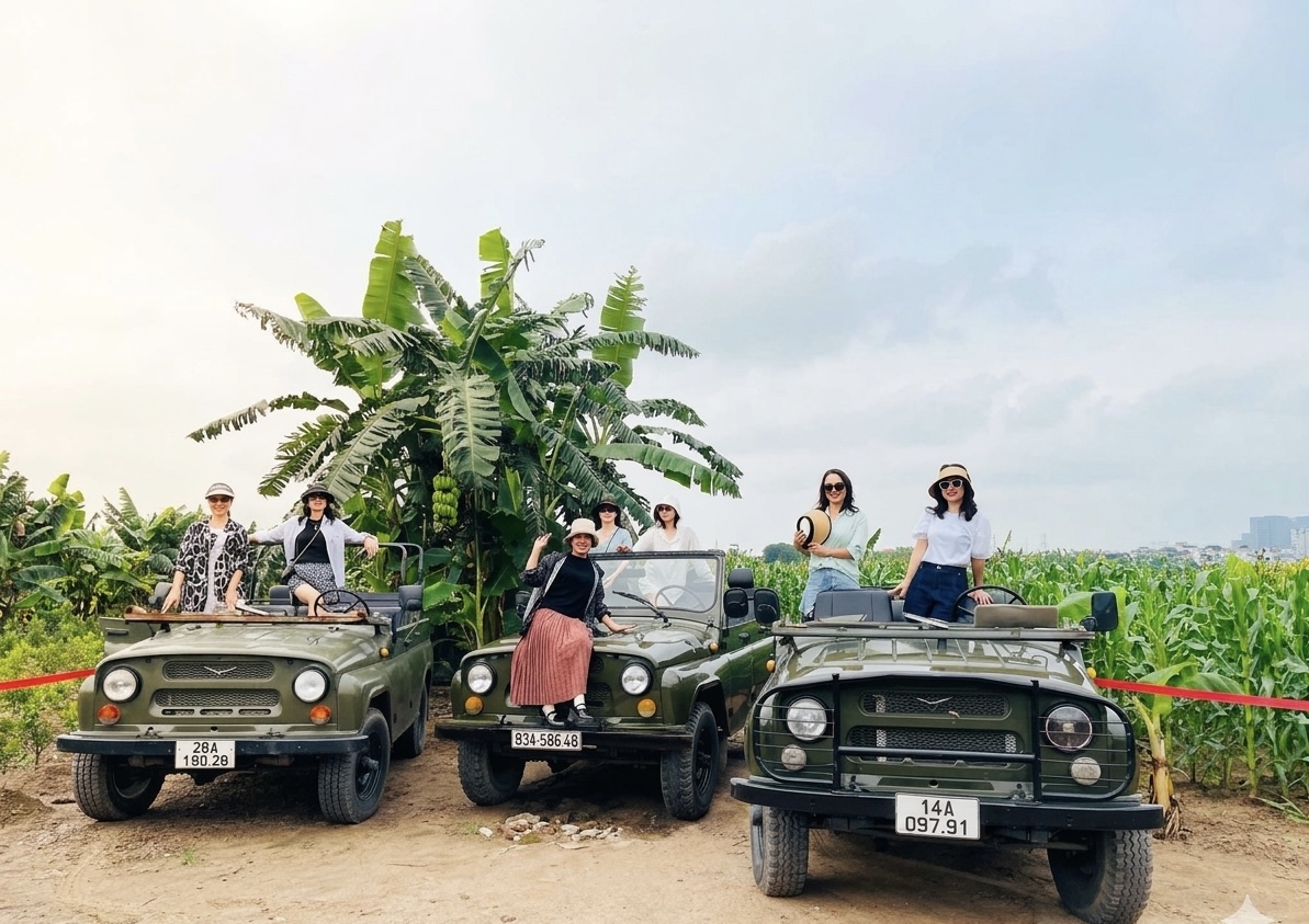 [영어 가이드] 하노이 JEEP 반나절 시티 조인투어 이미지 2