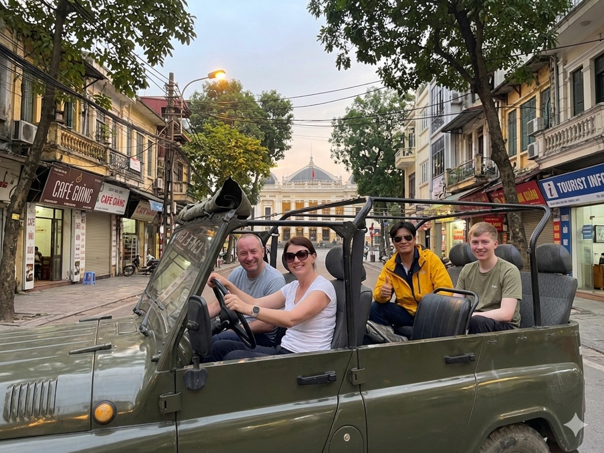 [영어 가이드] 하노이 JEEP 반나절 시티 조인투어 이미지 3