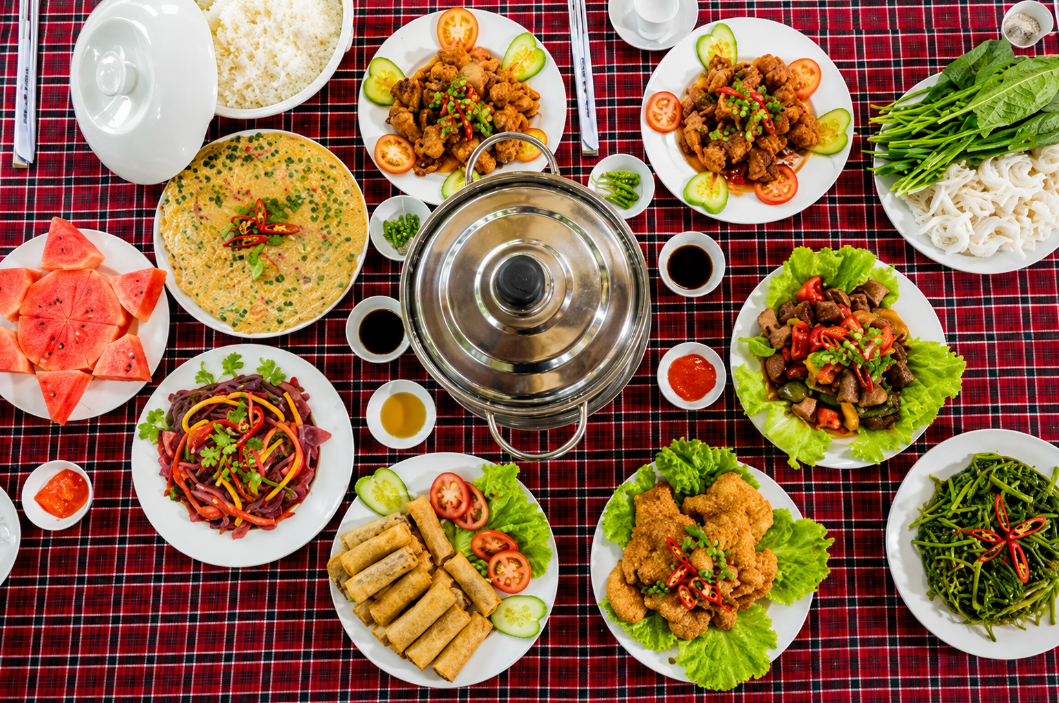 점심식사(베트남 현지식)