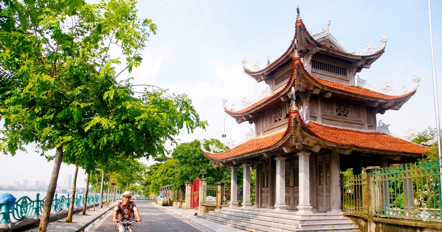 서호쪽 Tảo Sách 사원