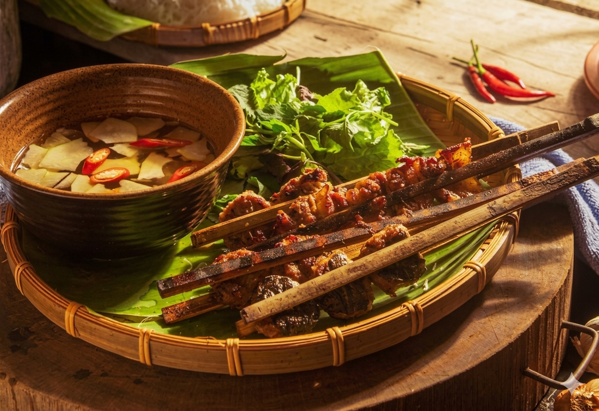 하노이 복귀하여 호안끼엠 Bún Chả Ô 점심 식사