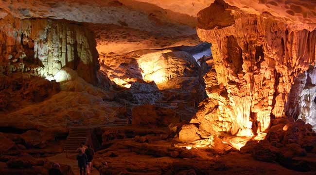 Trung Trang Cave 방문