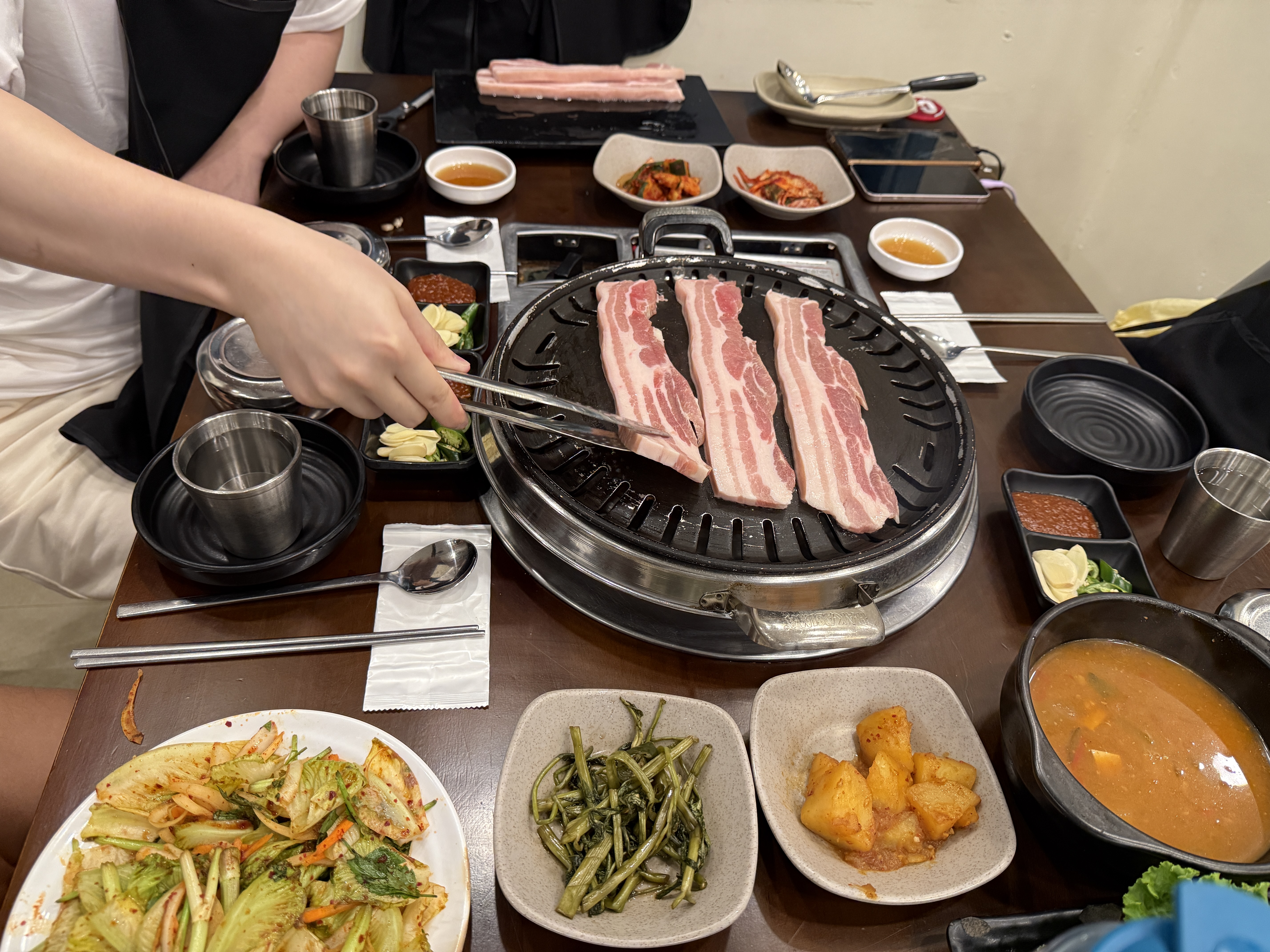 저녁식사(한식당)